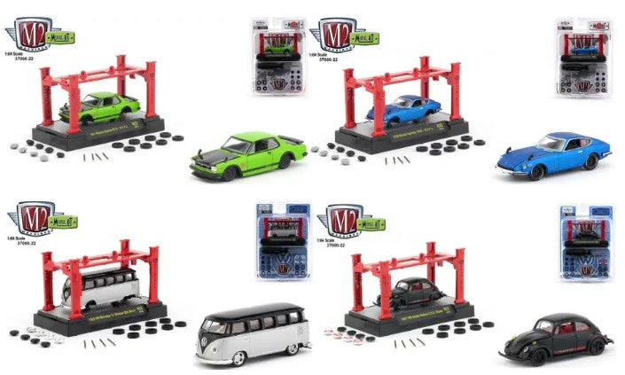 1:64  M2 Model Kits R22 - Set of 4