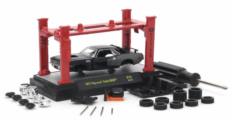 1:64  1971 Plymouth Cuda Hemi Model Kit