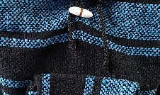 Aqua Blue Mexican Back Pack