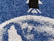 Howling Wolf Mexican Blanket Poncho