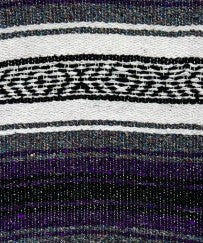 Purple Rain Mexican Falsa Blanket