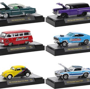 1:64 Detroit Muscle Set of 6