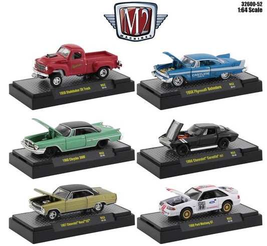 1:64 Detroit Muscle Gasser Set of 6