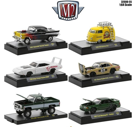1:64 Detroit Muscle Set of 6