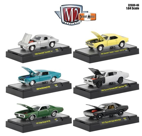 1:64   Detroit Muscle Set of 6