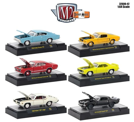 1:64  Detroit Muscle Set of 6