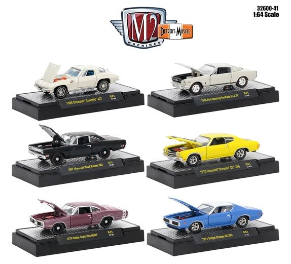 1:64  Detroit Muscle Set of 6