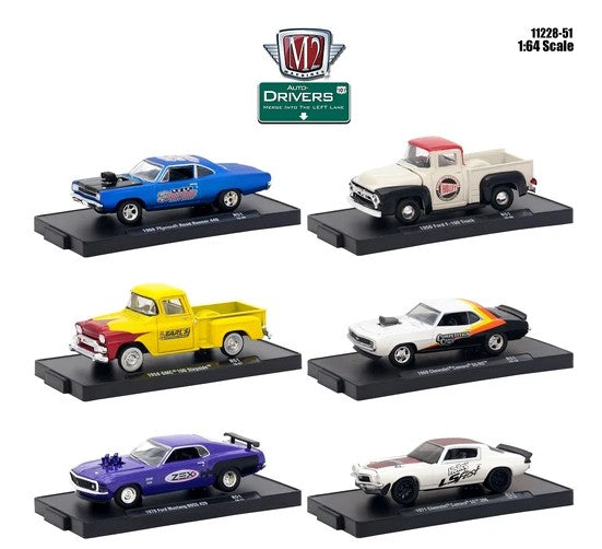 1:64 Auto Drivers - Set of 6