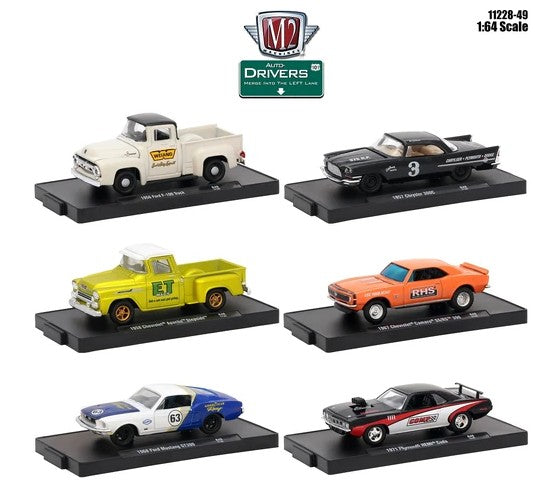 1:64  Auto Drivers - Set of 6