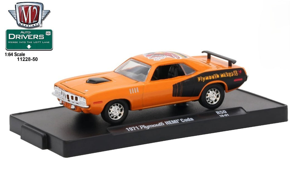 Release 50 - 1971 Plymouth HEMI Cuda Die Cast Model