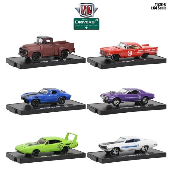 1:64  Auto Drivers Models Set of 6