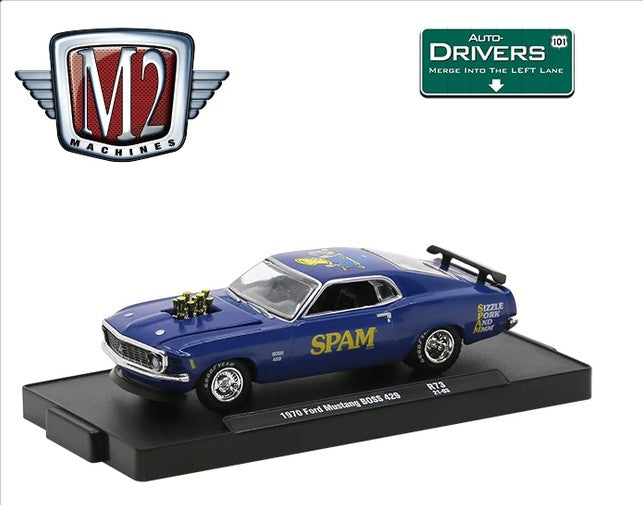 Release 73 - 1970 Ford Mustang BOSS 429 Die Cast Model