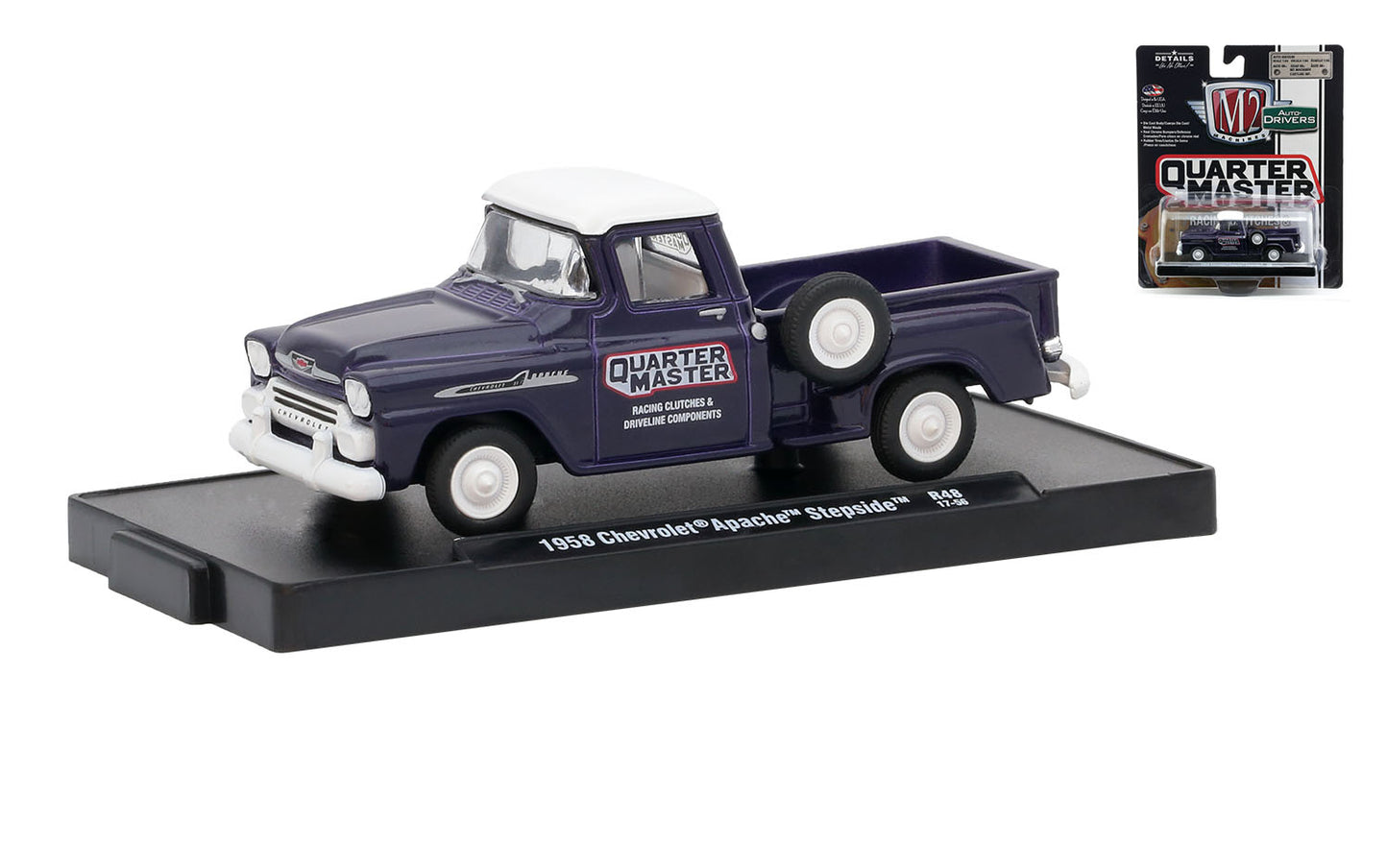 Release 48 - 1958 Chevrolet Apache Stepside Die Cast Model