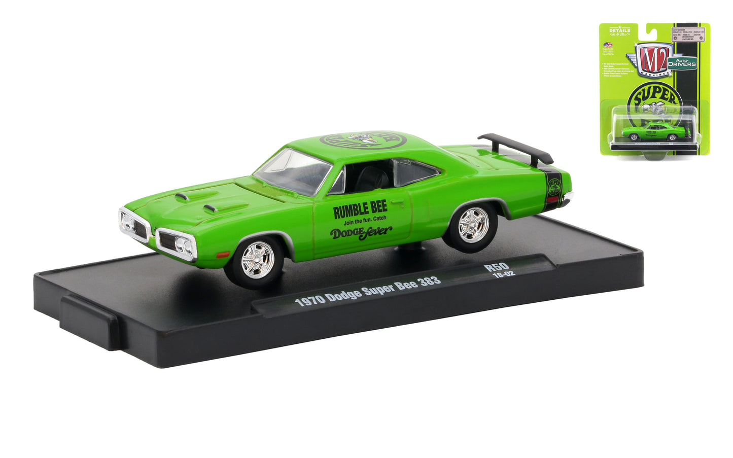 Release 50 - 1970 Dodge Super Bee Die Cast Model