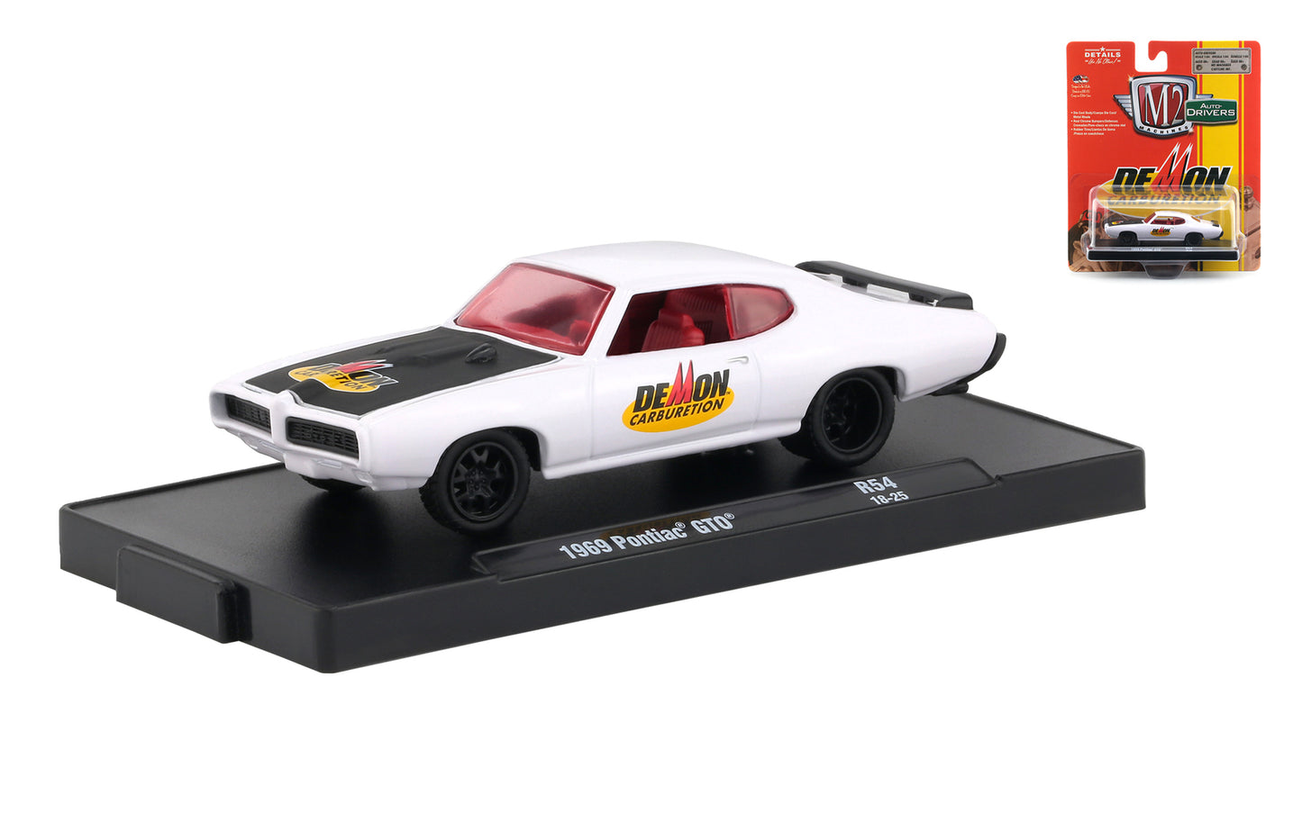 Release 54 - 1969 Pontiac GTO Die Cast Model