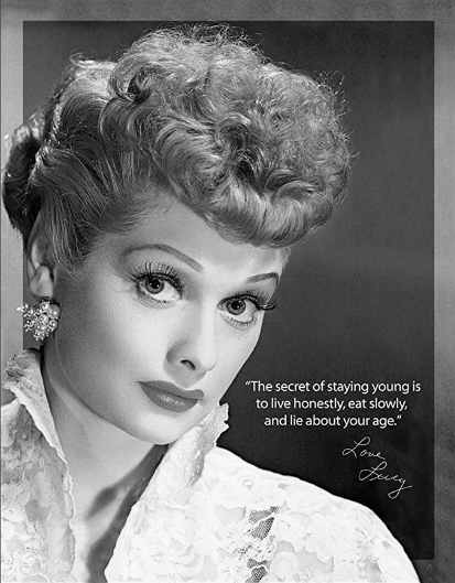 Lucille Ball of I Love Lucy Rectangle Tin Sign