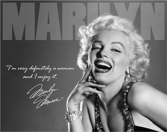 Marilyn Monroe Rectangle Tin Sign