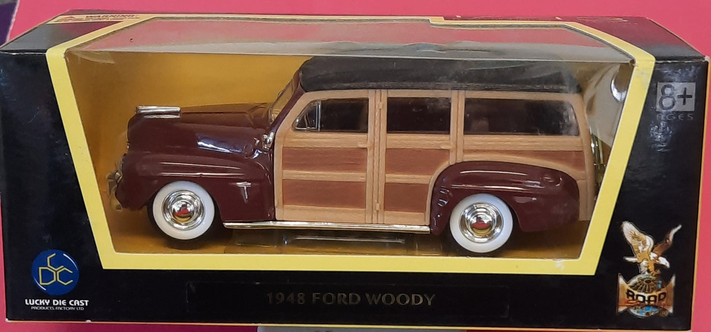 1:43 1948 Ford Woody Die Cast Model