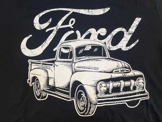 1951 Ford F1 Script T-Shirt