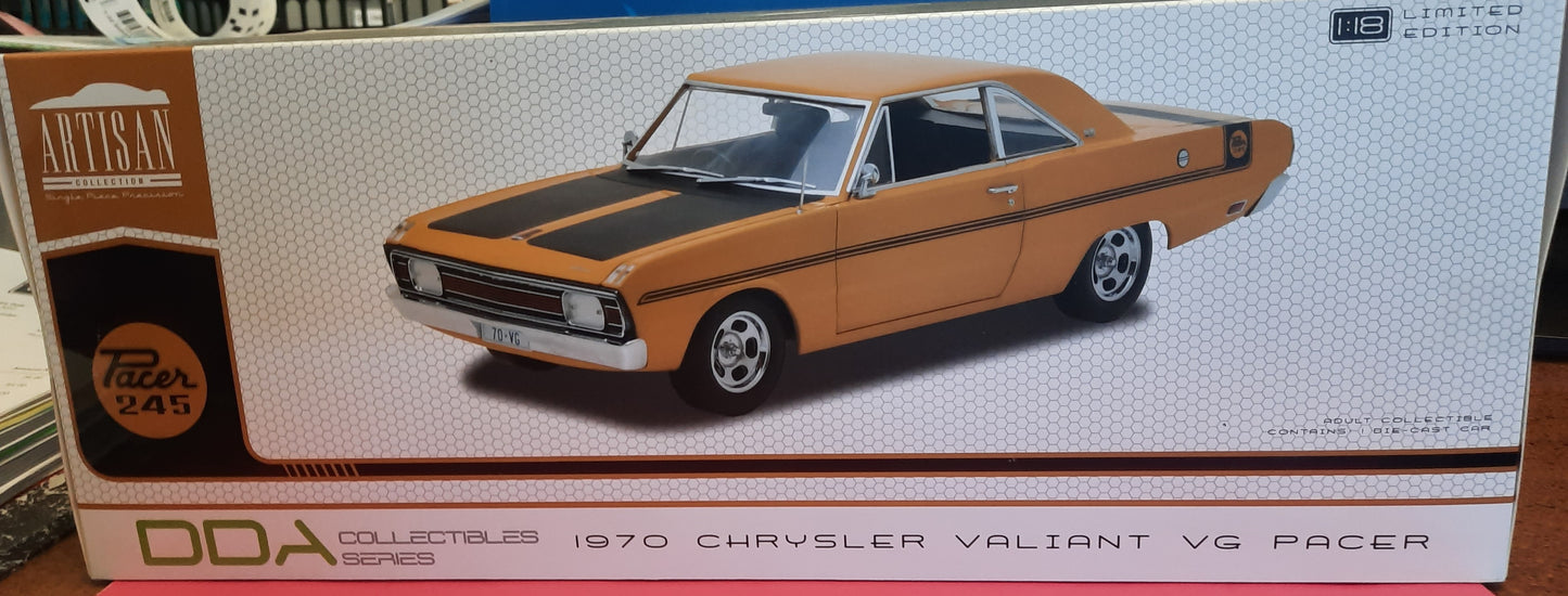 1:18 1970 Chrysler Valiant VG Pacer Die Cast Model