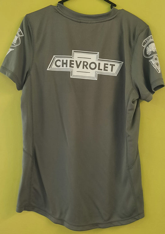 Chevrolet Bowtie Polo Shirt - Grey