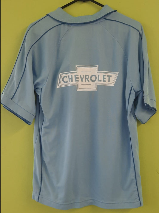 Chevrolet Bowtie Polo Shirt - Light Blue
