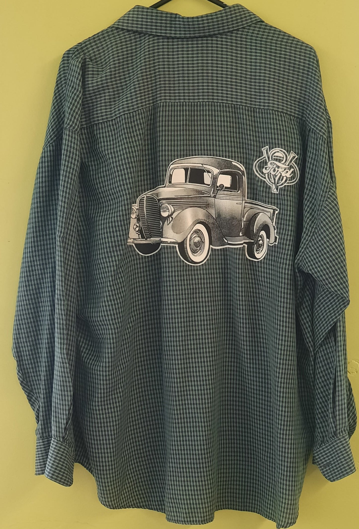 Ford Barrel Nose Dress Shirt (green)