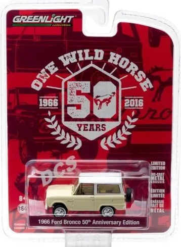 1966 Ford Bronco 50th Anniversary Edition Die Cast Model