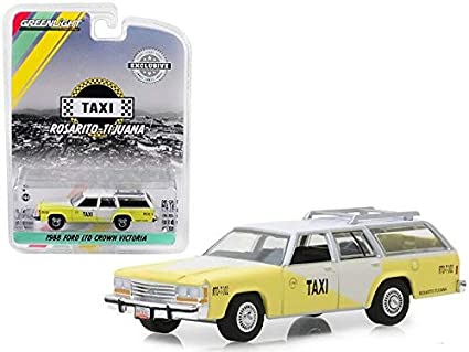 1:64 1988 Ford Ltd Crown Victoria Rosarito Tijuana Taxi