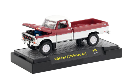 Release 50 - 1969 Ford F-100 Ranger 4x4 Die Cast Model