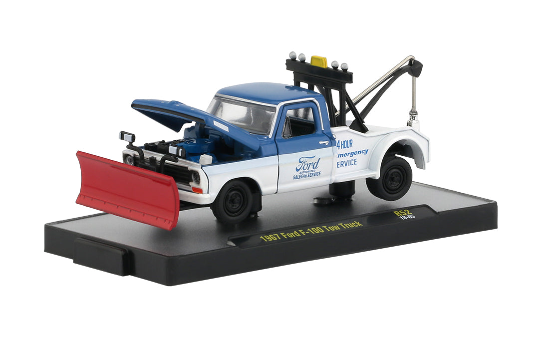 Release 52 - 1967 Ford F-100 Tow Truck Die Cast Model