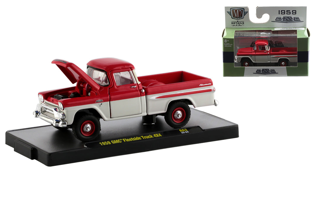 Release 63 - 1959 GMC Fleetside Truck 4x4 Die Cast Model