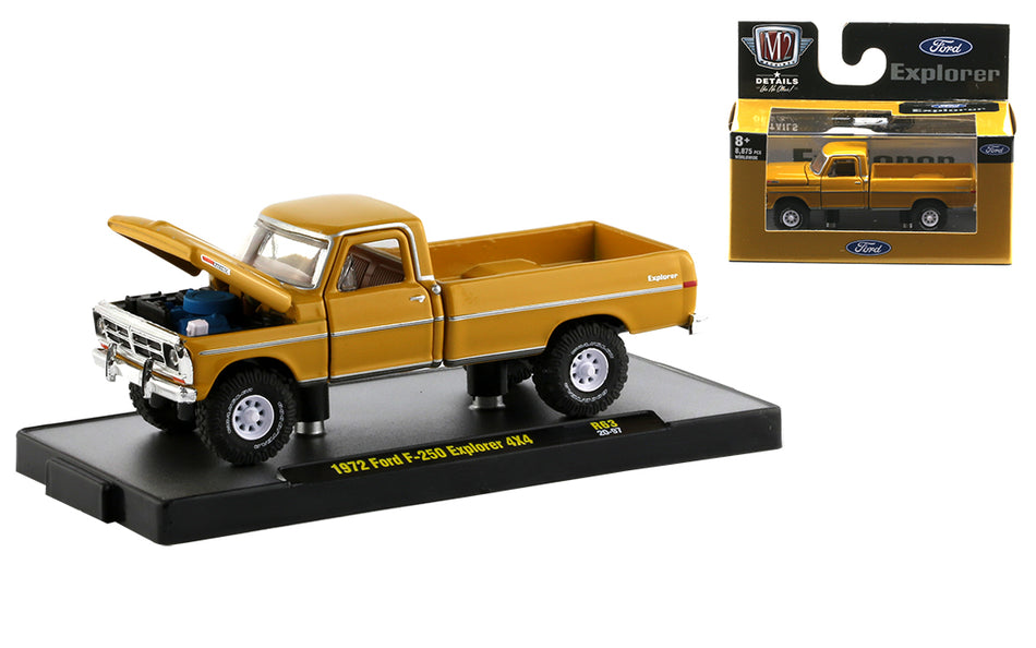 1:64  1972 Ford F-250 Explorer 4X4