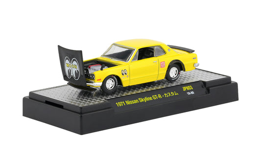 Release JPN03 - 1971 Nissan Skyline GT-R (yellow) Die Cast Model