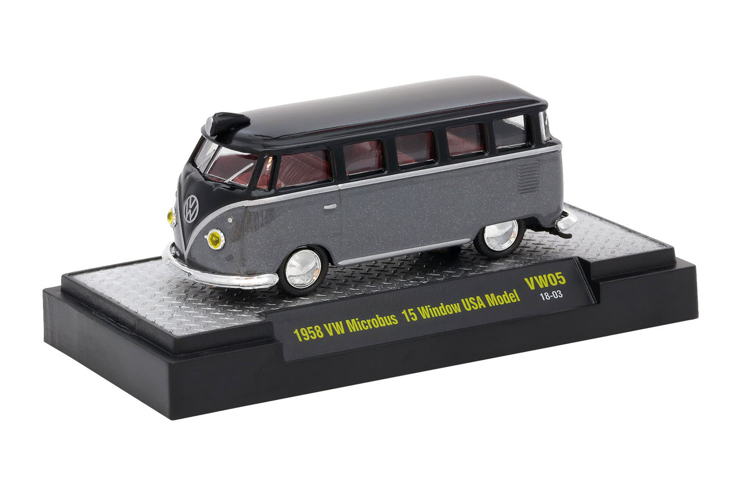 Release VW05 - 1958 VW Microbus 15 Window USA Model Die Cast Model