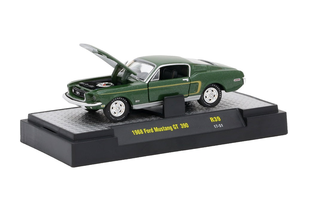 Release 39 - 1968 Ford Mustang GT 390 Die Cast Model