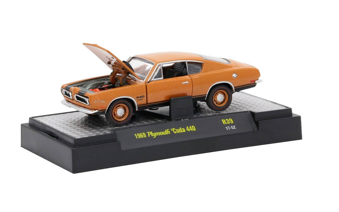 Release 39 - 1969 Plymouth Cuda 440 Die Cast Model