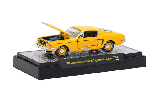 Release 42 - 1968 Ford Mustang Fastback 2+2 Die Cast Model