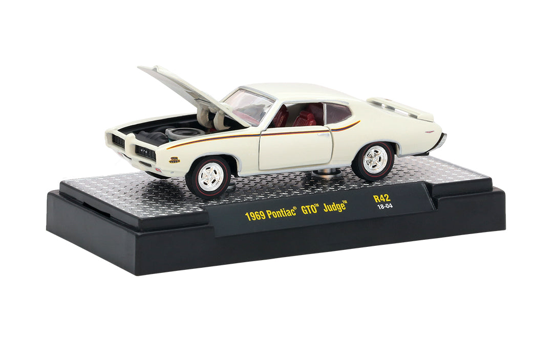 Release 42 - 1969 Pontiac GTO Judge Die Cast Model