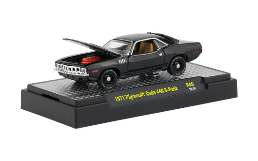 Release 46 - 1971 Plymouth Cuda 440 6-Pack Die Cast Model