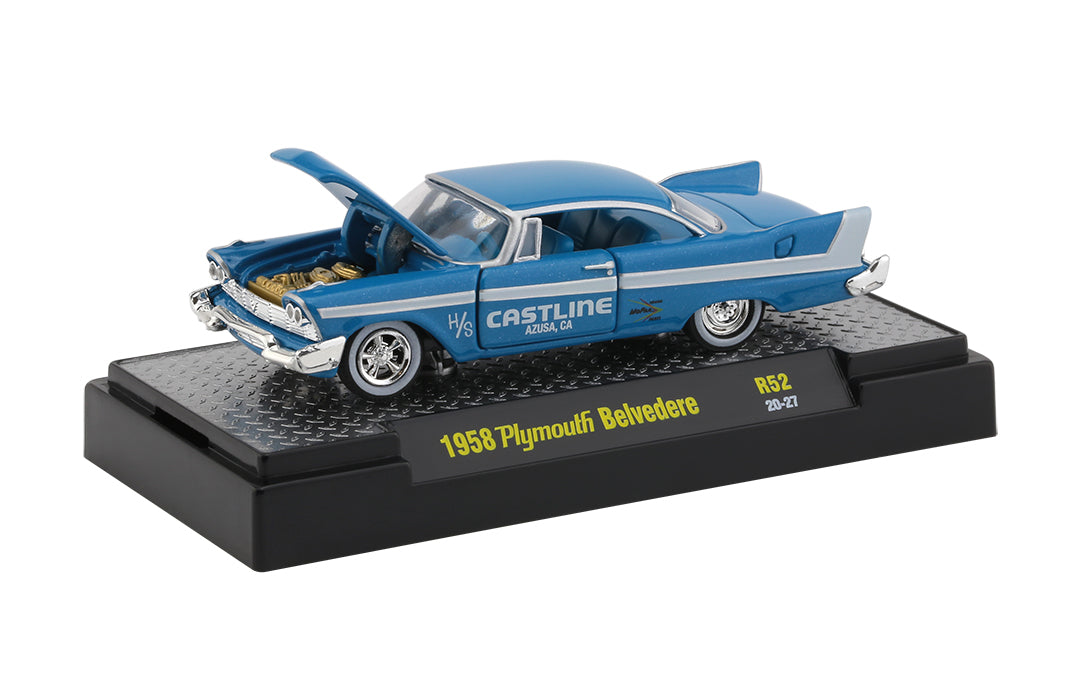 Release 52 - 1958 Plymouth Belvedere Die Cast Model