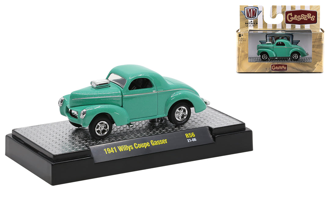 Release 56 - 1941 Willys Coupe Gasser Die Cast Model