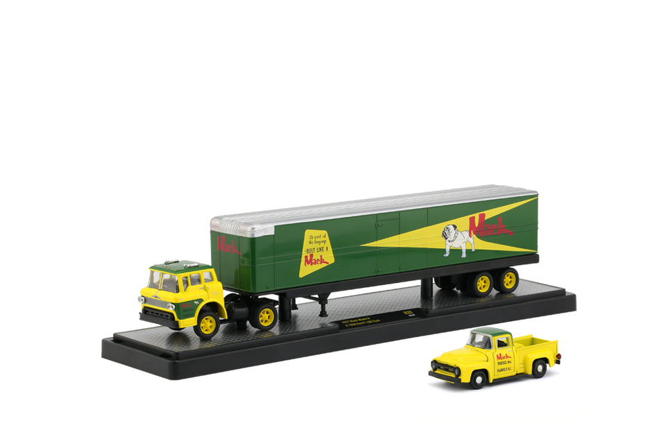 1957 Mack Model N & 1956 Ford F-100 Truck