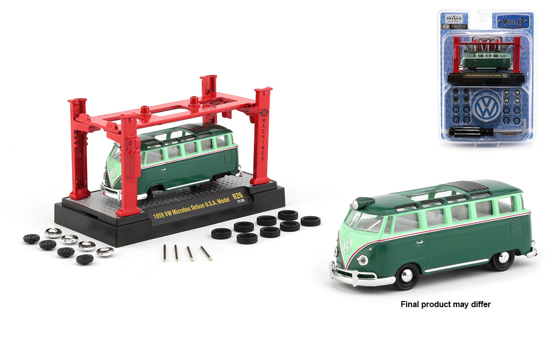 Release 26 - 1959 VW Microbus Deluxe USA Model Kit