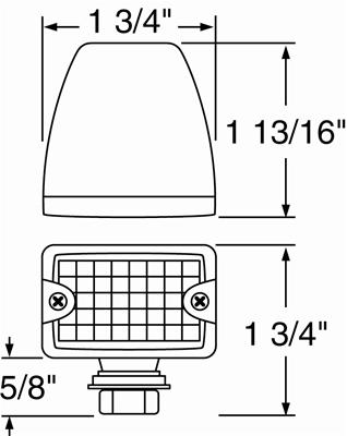 39189 - Small LED Rod Light - Red