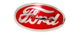 Ford Oval Red Grill Emblem 1934