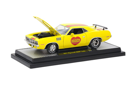 1:24 Release 66A - 1971 Plymouth HEMI Cuda Die Cast Model