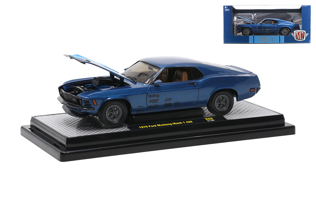 1:24 Release 86A - 1970 Ford Mustang Mach 1 428 Die Cast Model