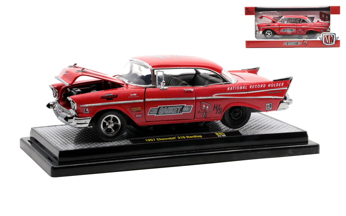 1:24 Release 95A - 1957 Chevrolet 210 Die Cast Model