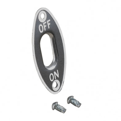 48-11556 Ignition On/Off Switch Plate 1935-36